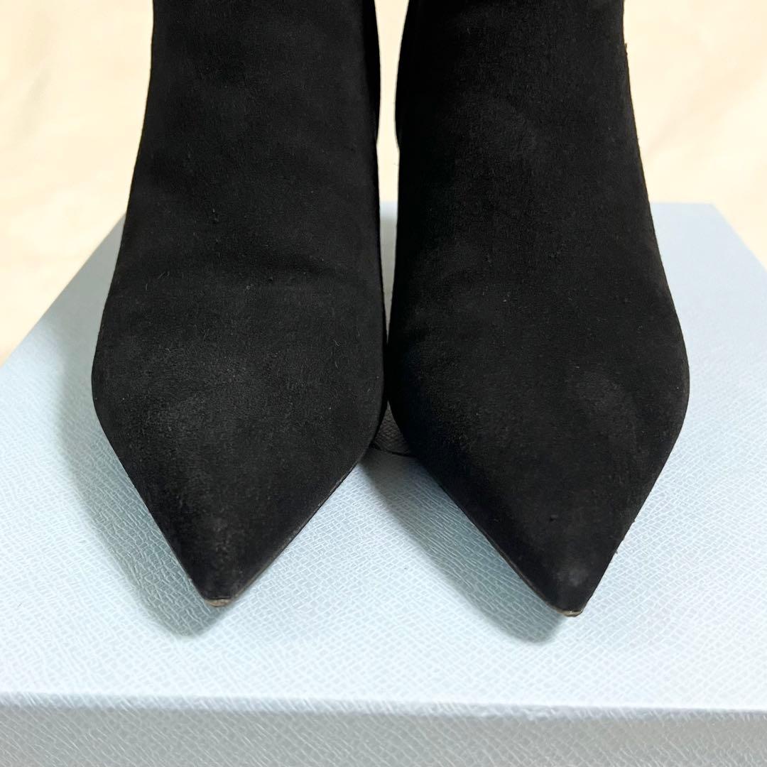 【Michael様】極美品！PRADA プラダ CAMOSCIO ショートブーツ