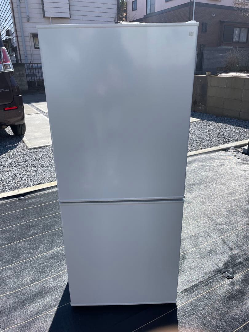 新品同様‼️2ドア冷蔵庫 NTR-106WH 106L