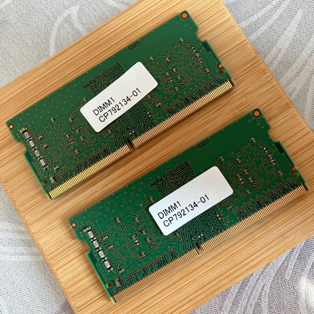 Micron 8GB DDR4 メモリ 3200AA 2枚セット　計16GB