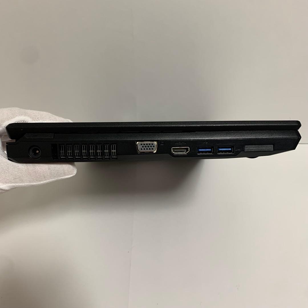 【Office付】富士通15型ノートPC　Win11/SSD/テンキー/DVD