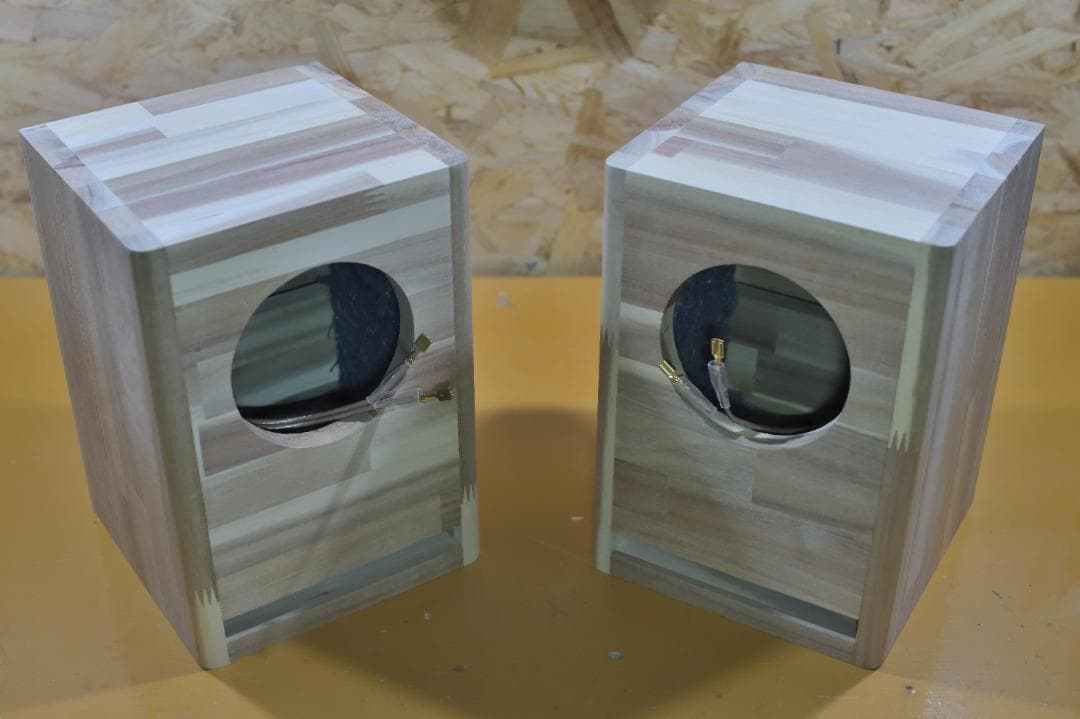 【BS-10・組立済】長岡鉄男氏 10cmユニット バスレフ スピーカー