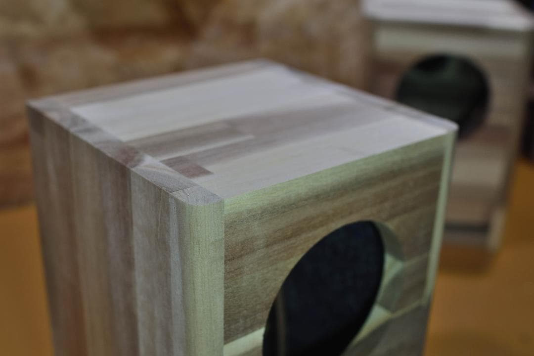 【BS-10・組立済】長岡鉄男氏 10cmユニット バスレフ スピーカー