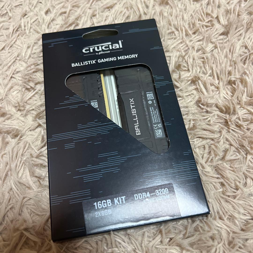 未使用crucial by micron メモリ　8GB×2 16GB