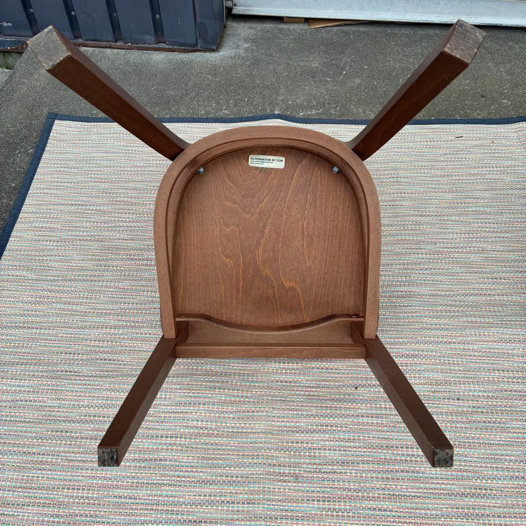 【送料込】TON 椅子 チェコ製 トン ダイニングチェア ２脚セット
