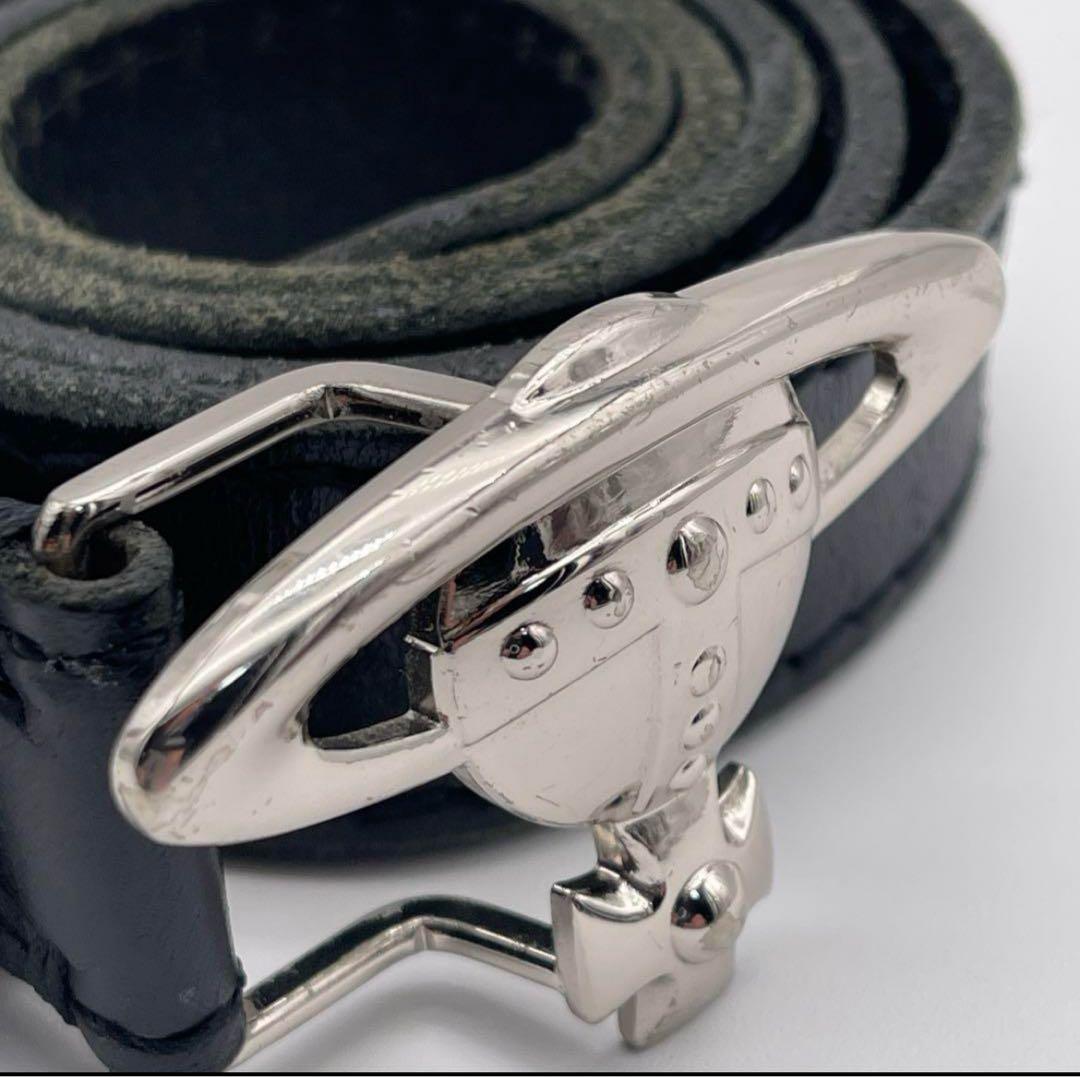 美品 vivienne westwood MANオーブバックル レザー ベルト