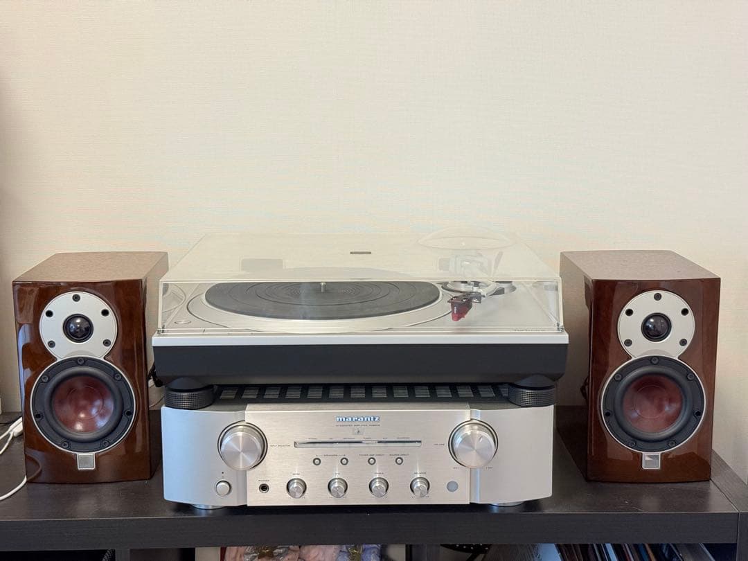 アンプ TechnicsSL1500C/MarantzPM8006/DALIMENUET