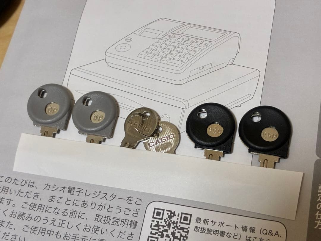 CASIO 電子レジスター TE-400 カシオ