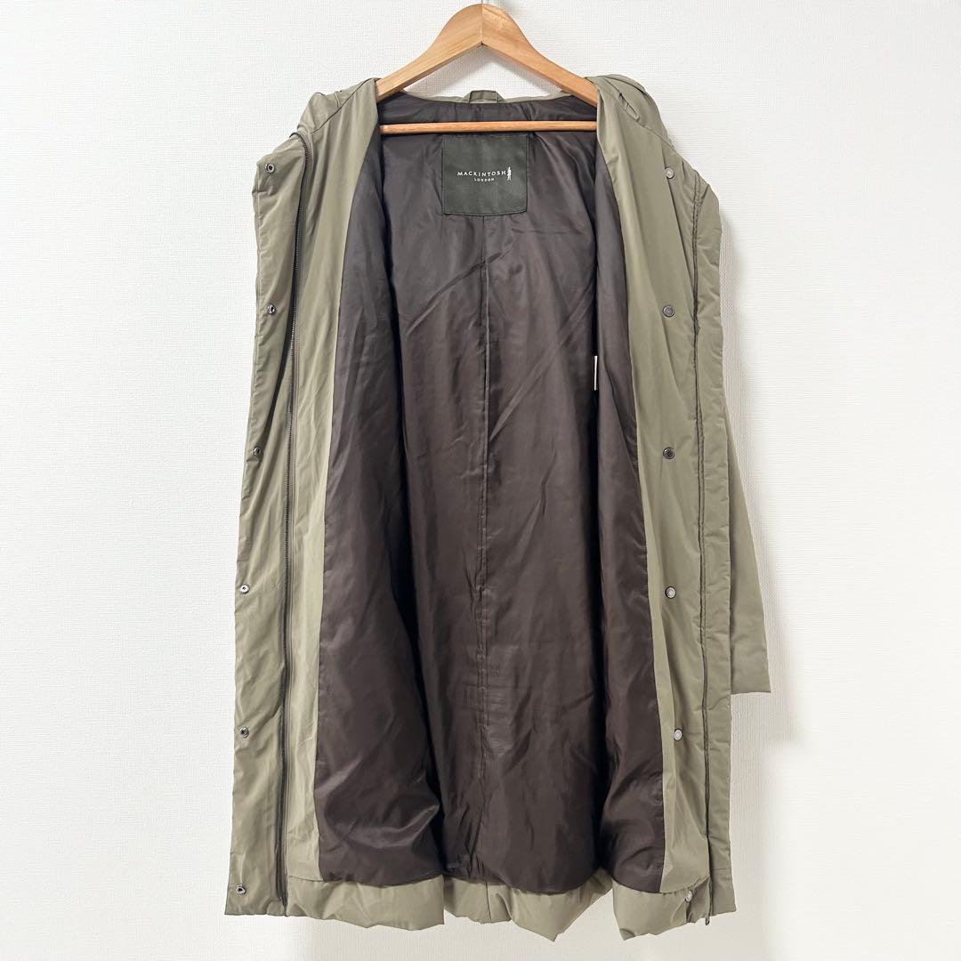 MACKINTOSH LONDON　ダウンコート ライトカーキ　38