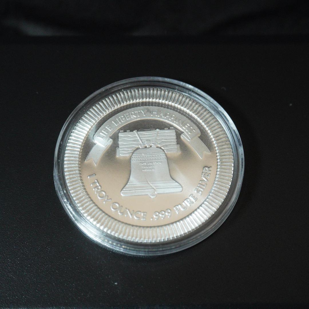 1オンス SilverTowne リバティベル 銀貨 シルバー ラウンド