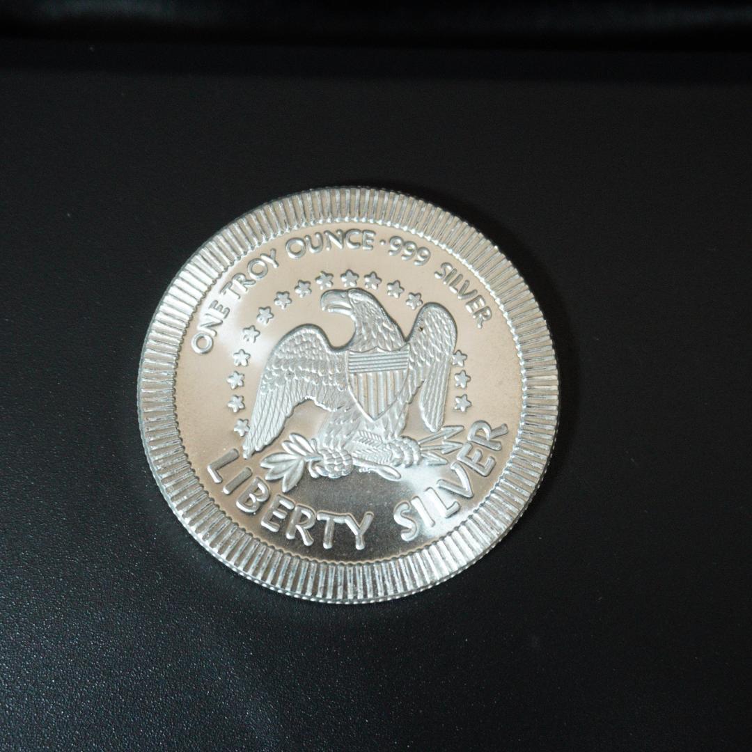 1オンス SilverTowne リバティベル 銀貨 シルバー ラウンド