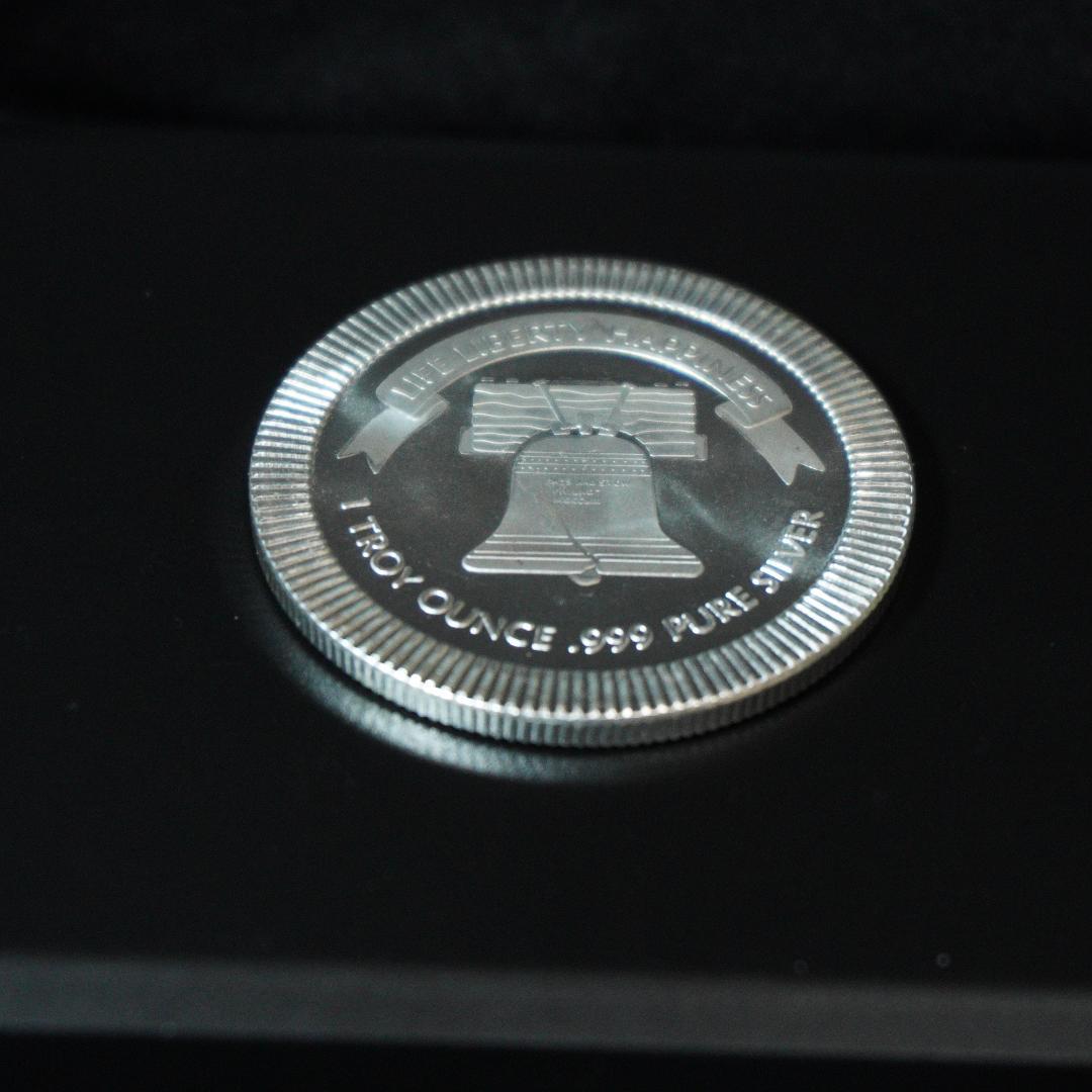 1オンス SilverTowne リバティベル 銀貨 シルバー ラウンド