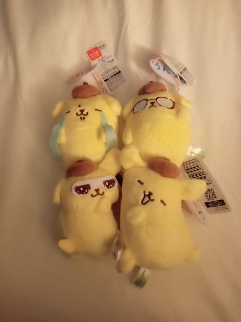 ポムポムプリン わらって♪もっと動くプリンマスコット　4種セット②