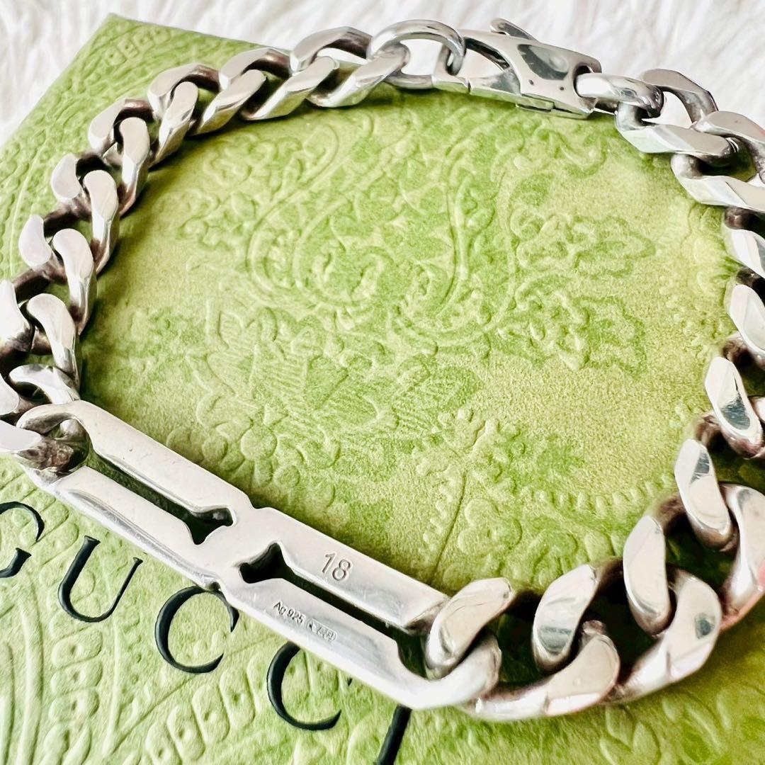 ✨美品✨GUCCI　グッチ　ブレスレット　インフィニティ　ノット　喜平チェーン