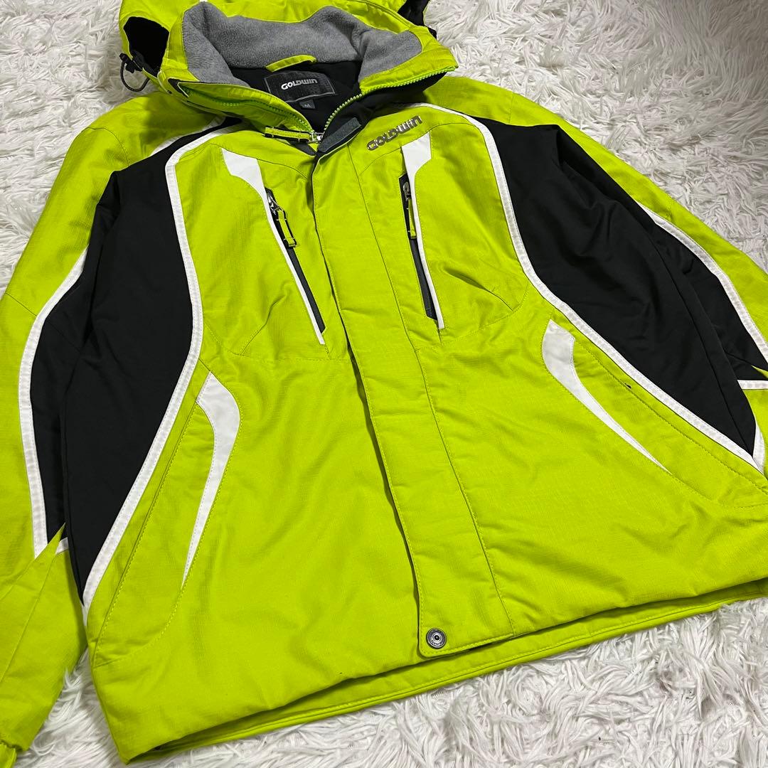 【GOLDWIN 】 ゴールドウィン スノボウェアセット 蛍光カラー