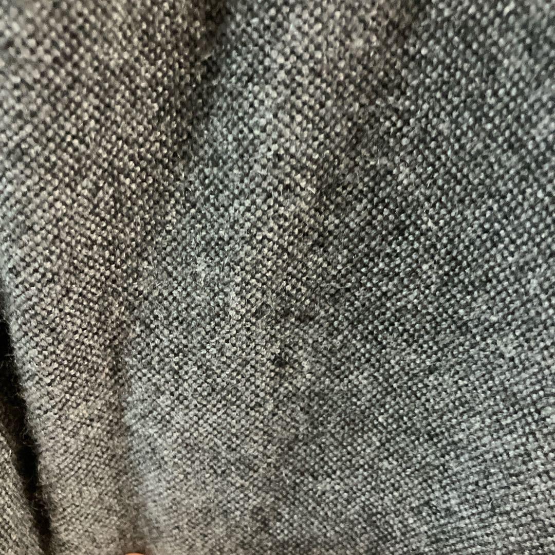 evam eva カシミヤ ヘンプ ロングコート グレー 系　定価約8万円