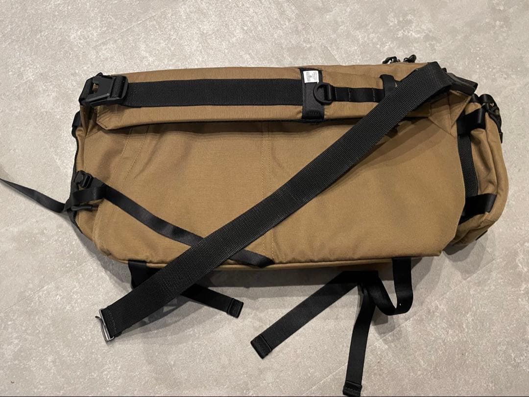 AS2OVメッセンジャーバッグ　キャメル