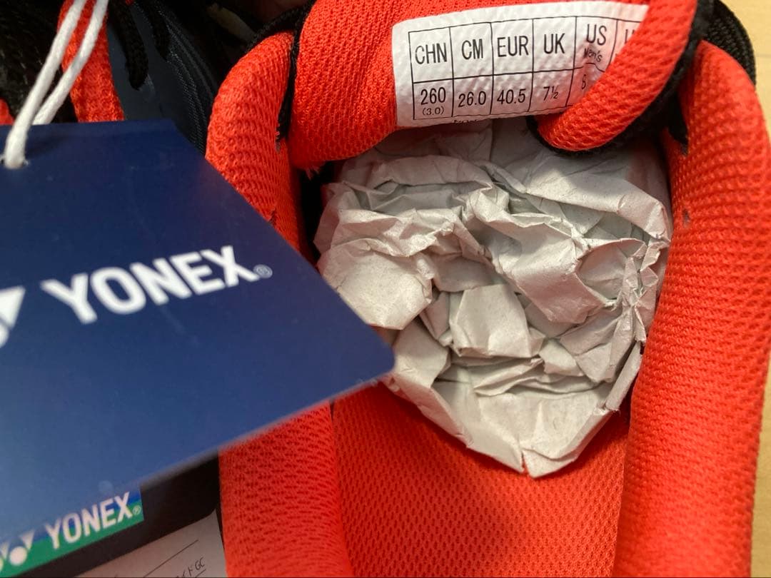 YONEX テニスシューズ 26.0 エアラスダッシュ ワイド shtad4wg