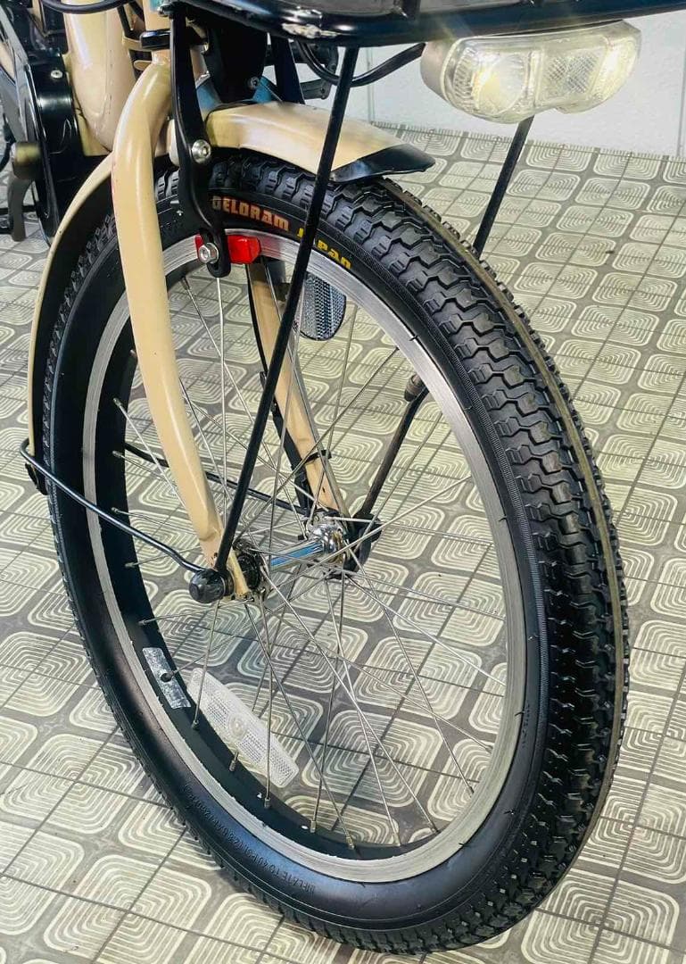 値下げ可《YAMAHA》20インチ子供のせ電動アシスト自転車パスバビー 3146