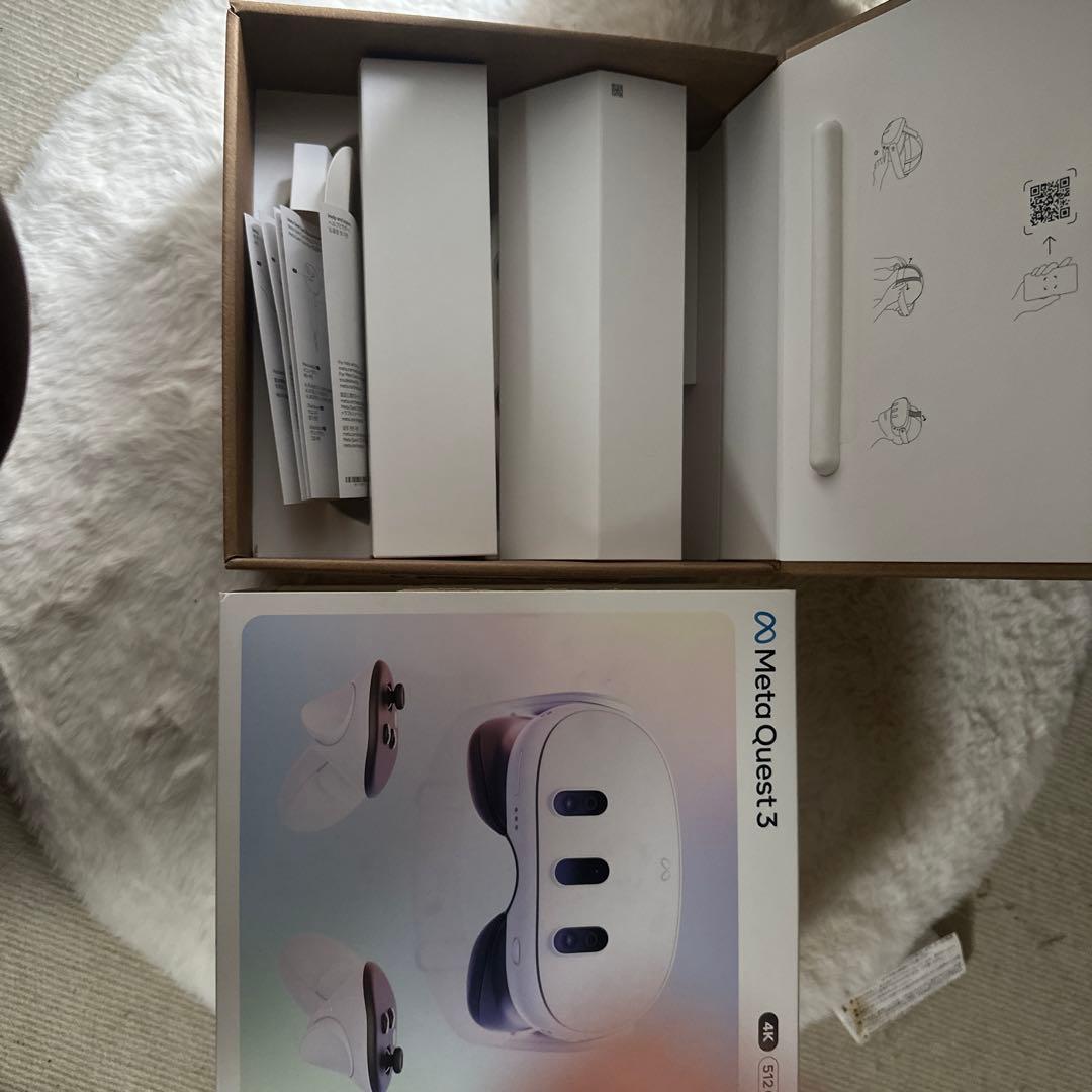  Quest 3 512G➕専用ヘッドセット（バッテリー）➕専用ケース