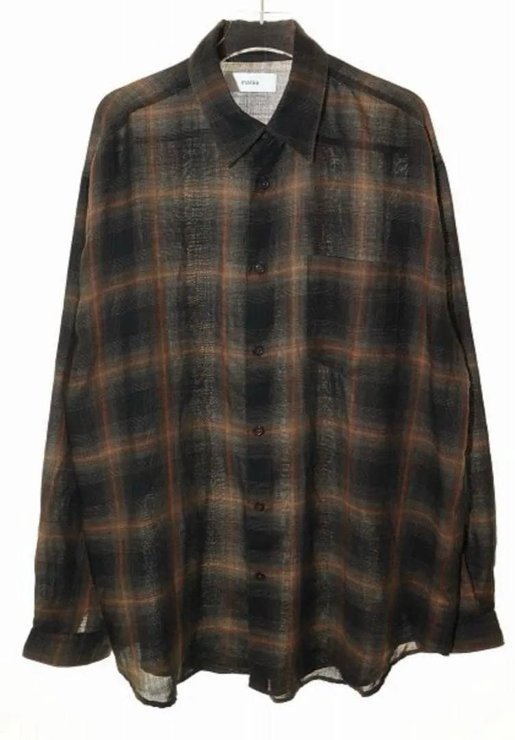 T*a様 marka CHECK SHIRT