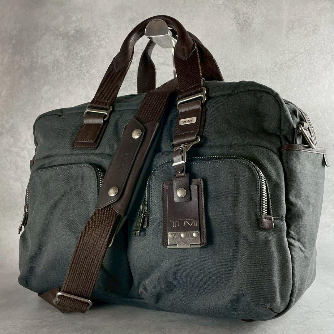 TUMI トゥミ ビジネスバッグ 2way キャンバス bravo alpha