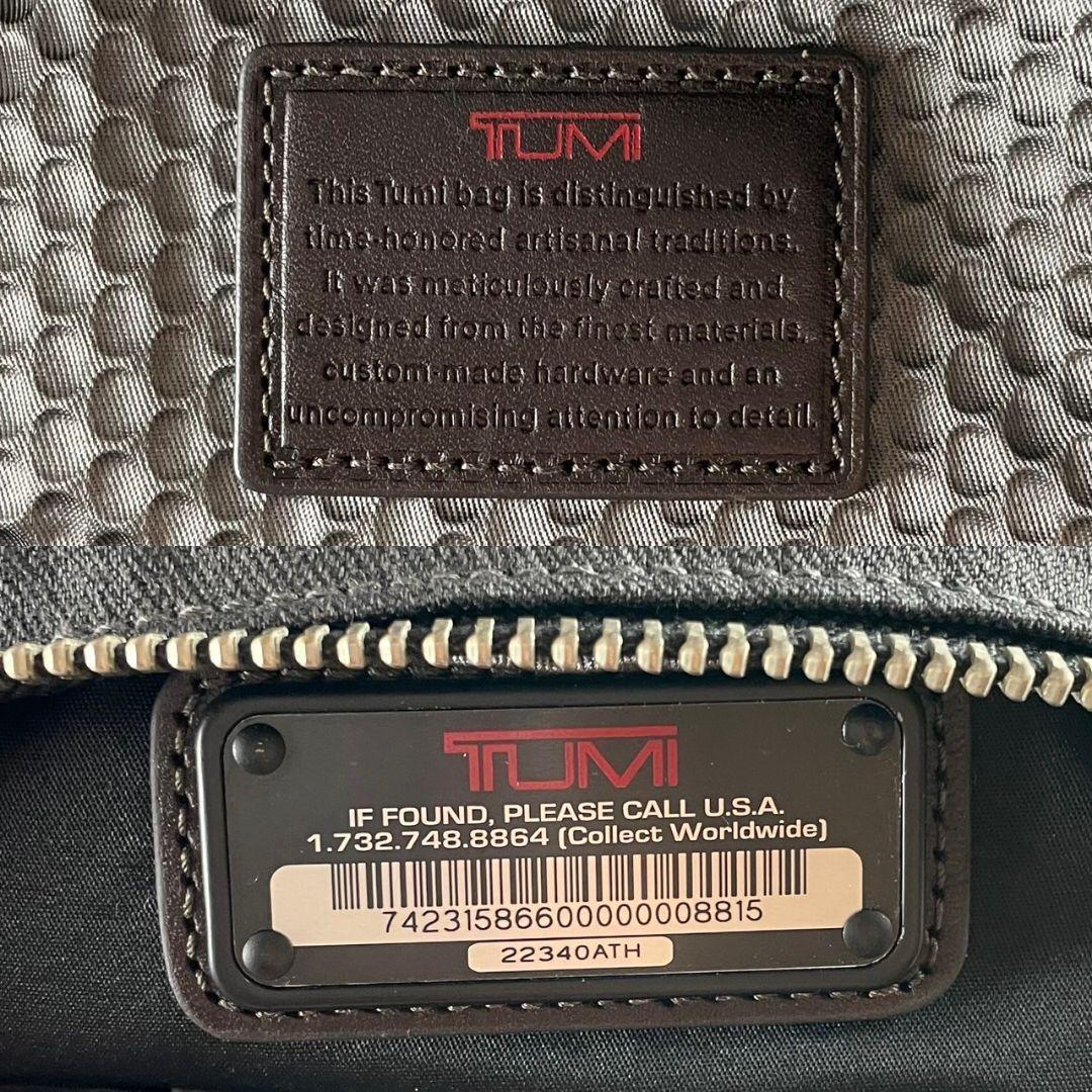 TUMI トゥミ ビジネスバッグ 2way キャンバス bravo alpha