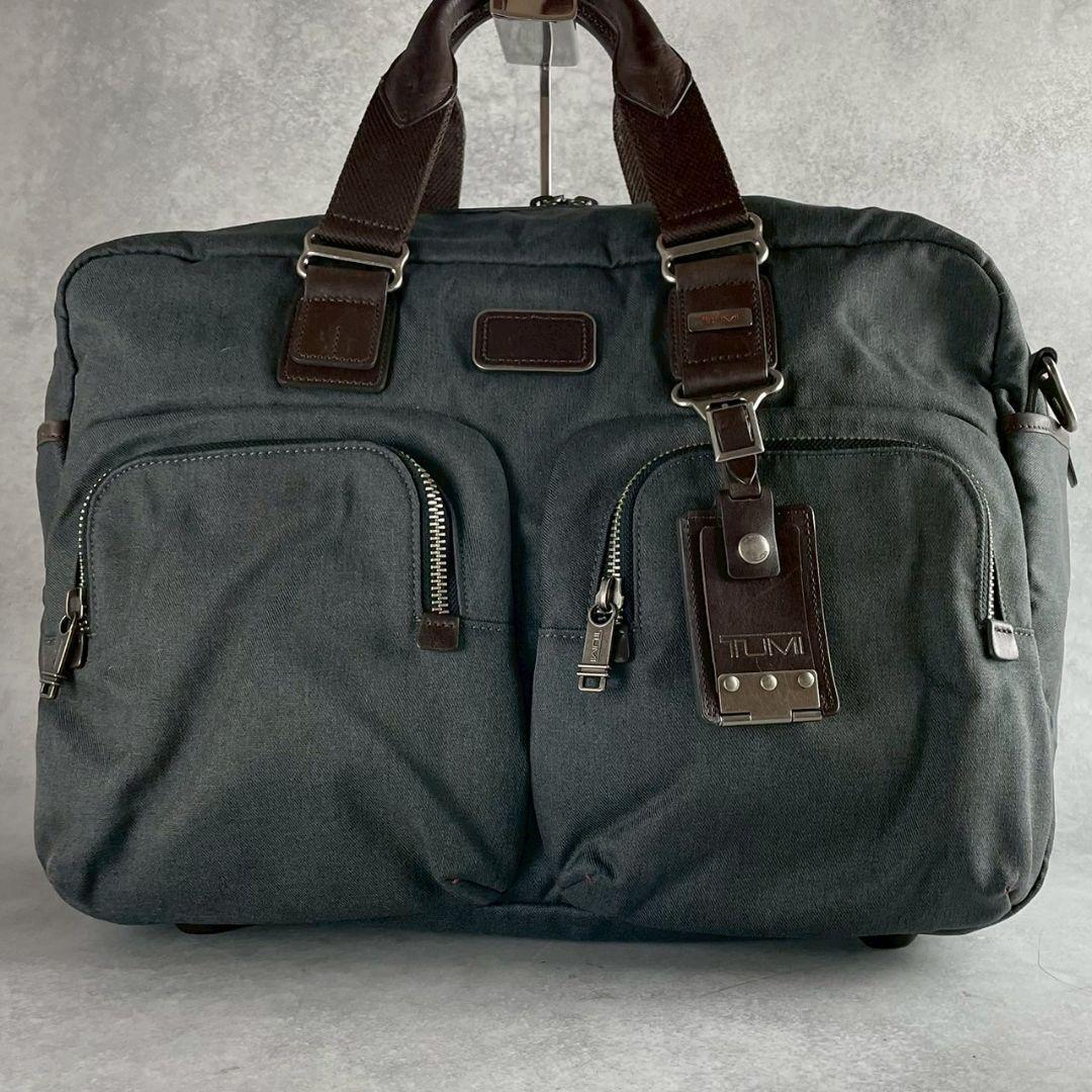 TUMI トゥミ ビジネスバッグ 2way キャンバス bravo alpha