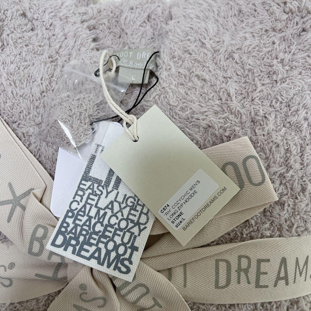 新品未使用タグ付✨ロンハーマン　ベアフットドリームス　パーカー　アイボリー　L