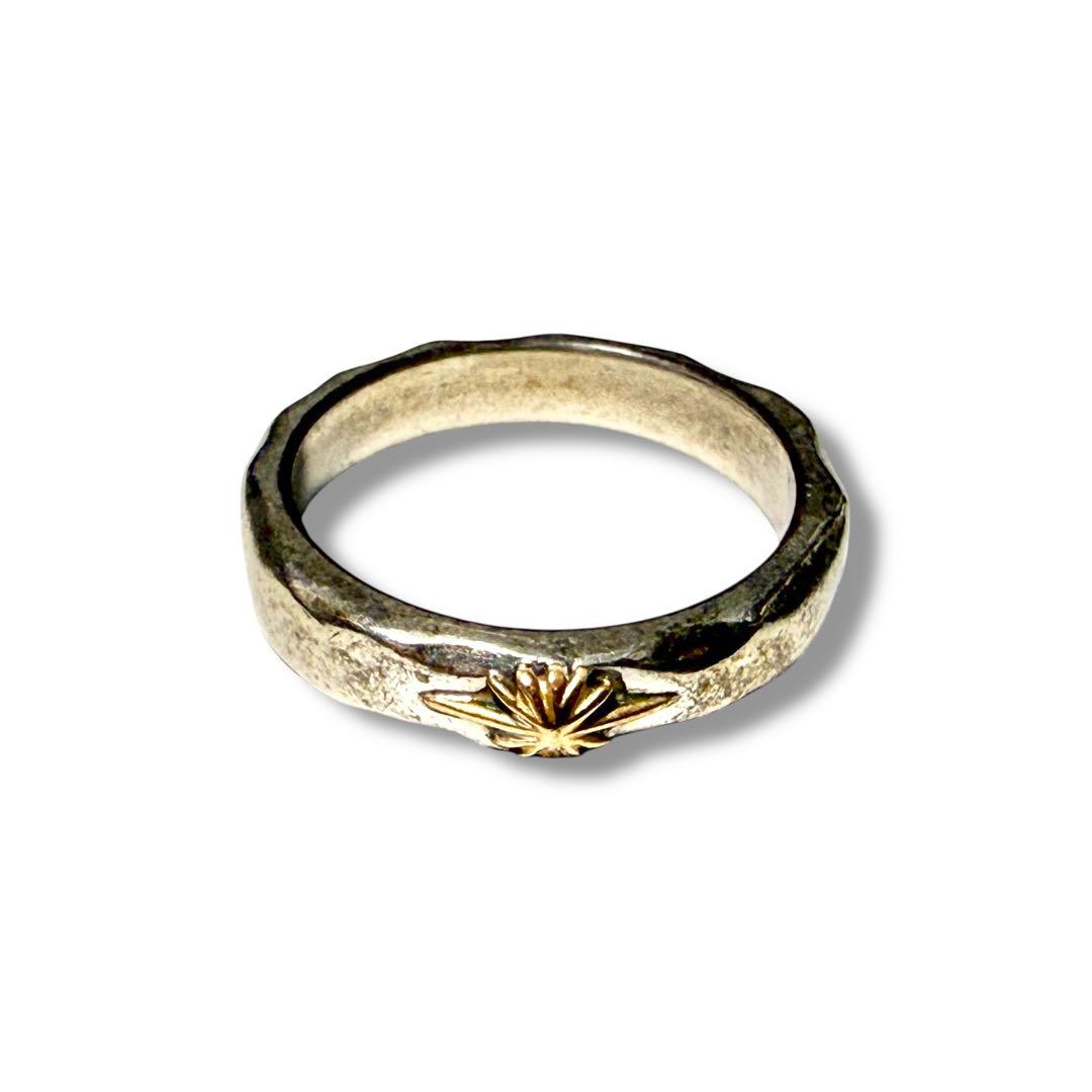 ★限定出品★ SAAD サード リング 指輪 15号 ゴールド シルバー 925