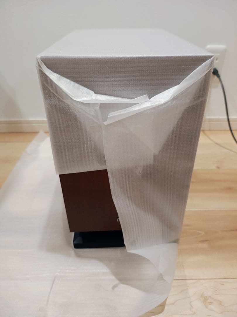 未使用品　DENON DSW-37 サブウーファー　デノン　木目