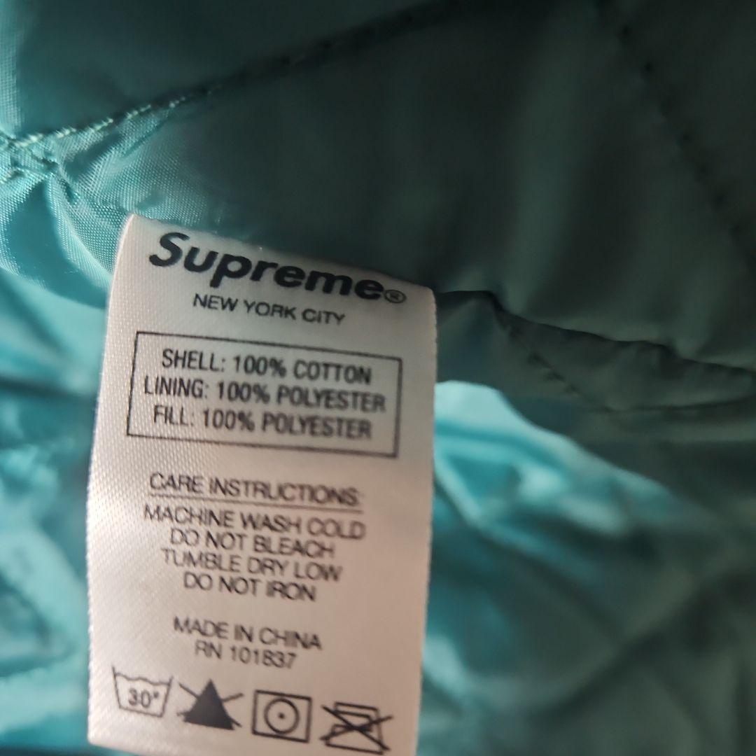 Supreme キルティングネルシャツ