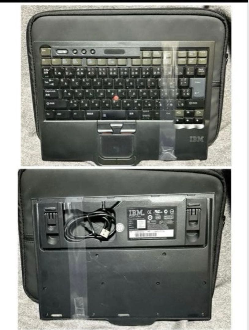 【送料込み】IBM USBトラベルキーボード(SK8845)ケース付き