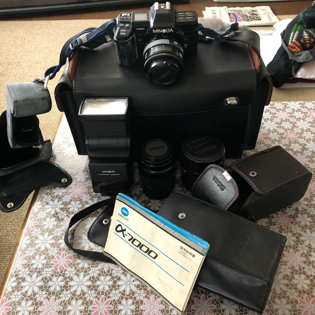 ミノルタ、フィルムカメラ一式