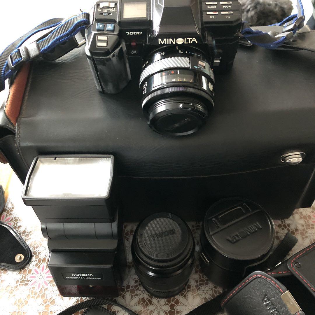 ミノルタ、フィルムカメラ一式
