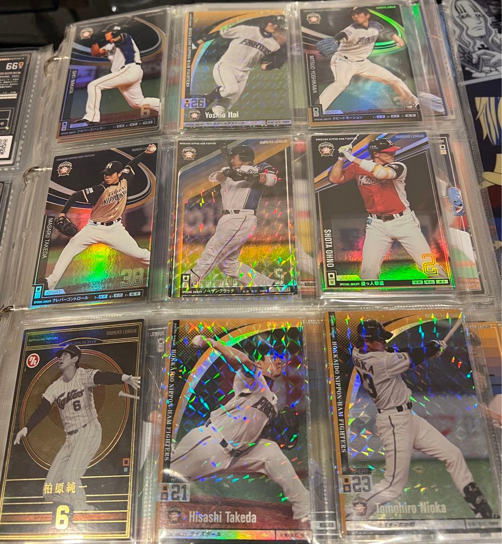 オーナーズリーグ　北海道日本ハムファイターズ　まとめ売り　プロ野球カード