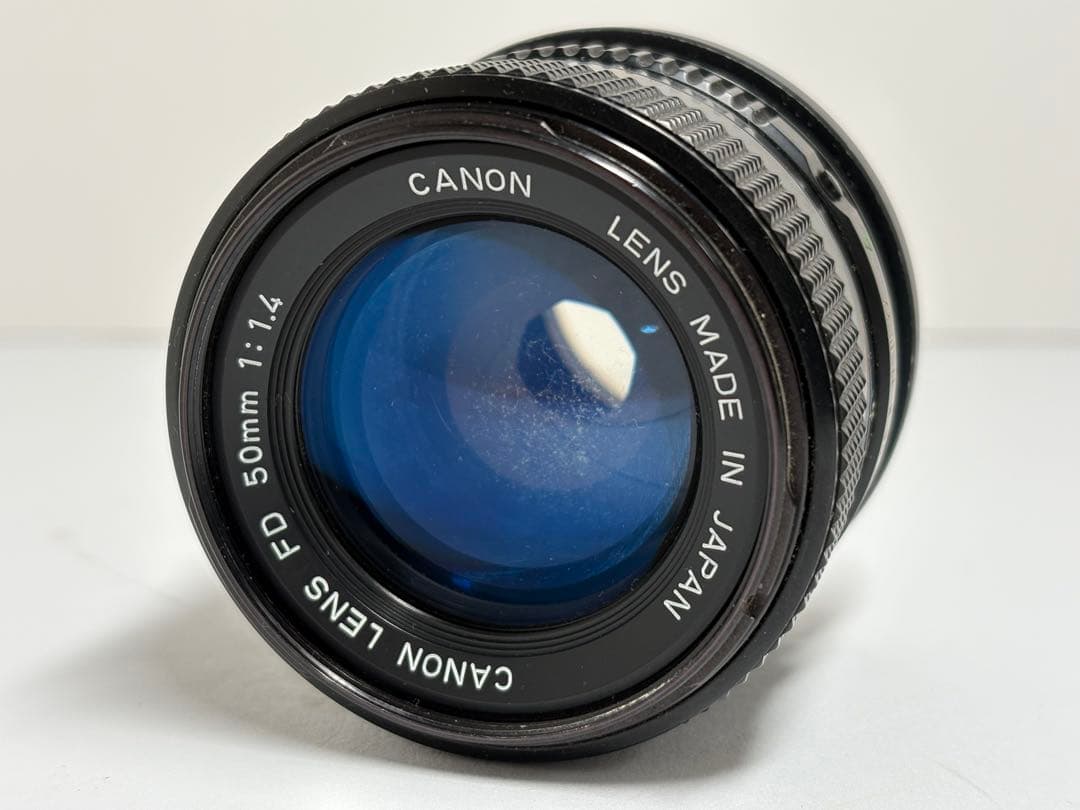 キヤノンCANON NEW FD 50mm F1.4FD→ニコンAIアダプター付