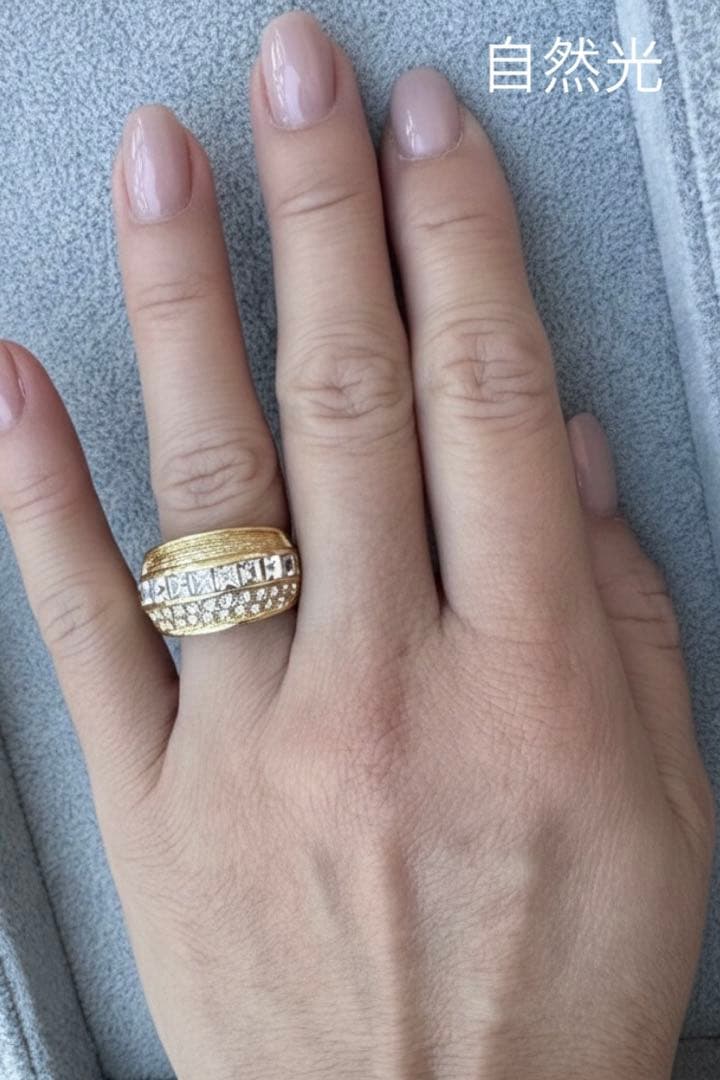 【希少】Diorヴィンテージ リング ゴールド フリーサイズ 現状12号#145