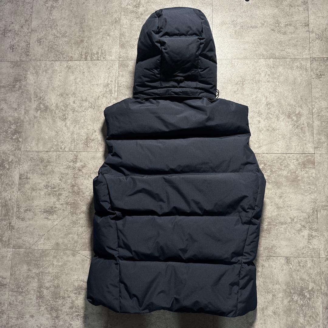 ラルフローレン　ビッグポニー 2way ダウンベスト　ネイビー　ドローコード