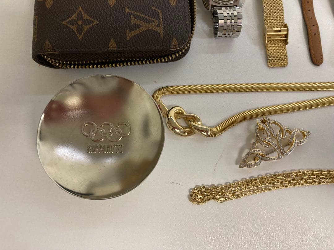 遺品整理 生前整理 アクセサリー 時計 財布などまとめ売り　I-5812