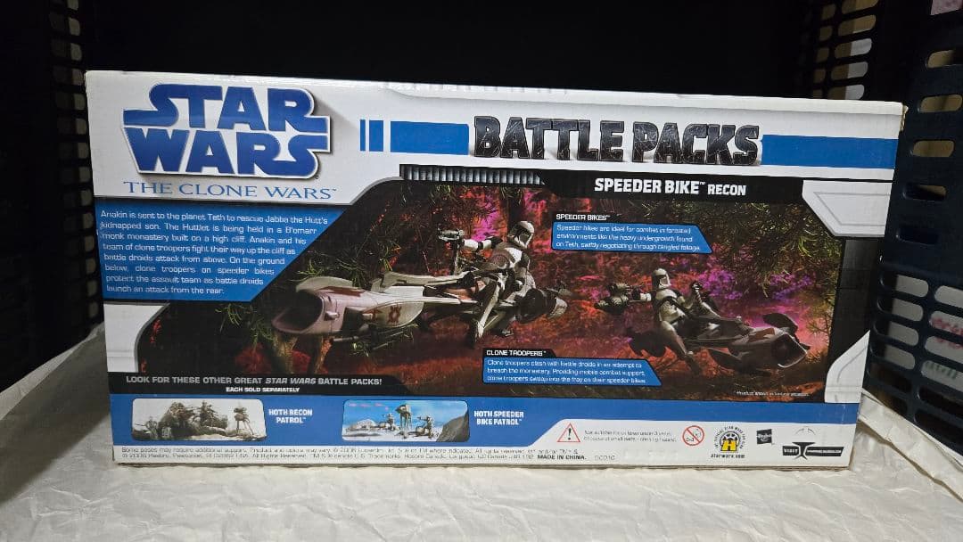 STAR WARS BATTLE PACKS レコンスピーダーバイク　3.75