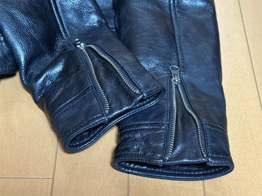 ヌーディージーンズ nudie jeans シングルライダースレザージャケット