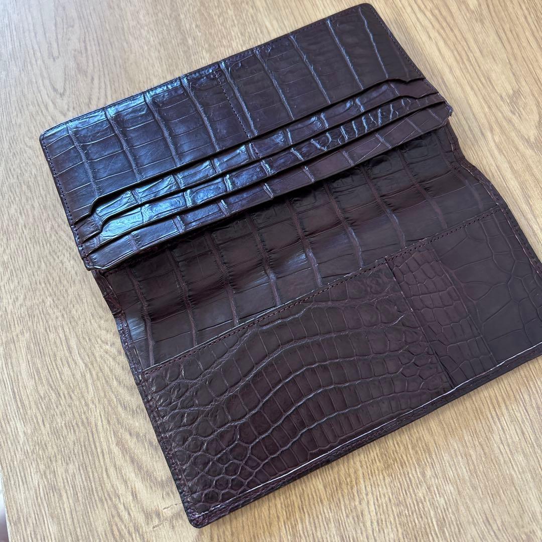 【専用　t.sディー様】JRA クロコダイルレザー 長財布　ケース付き