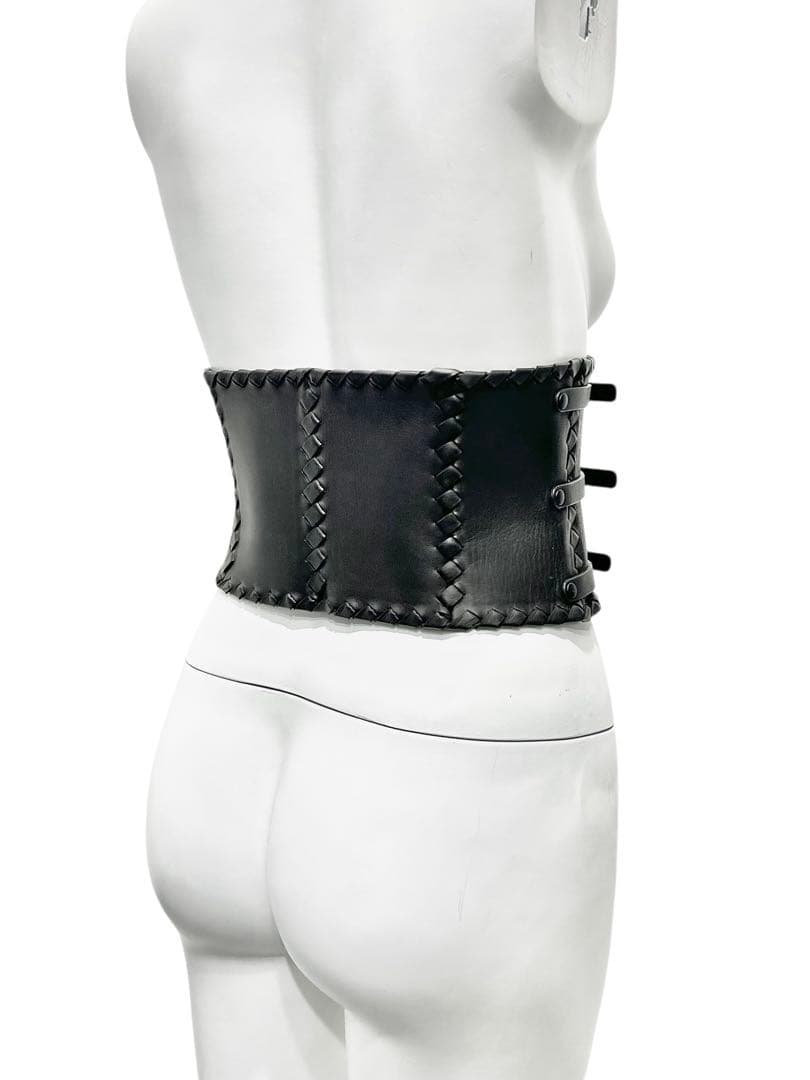 2003FW Bottega Veneta / レザー コルセット ベルト