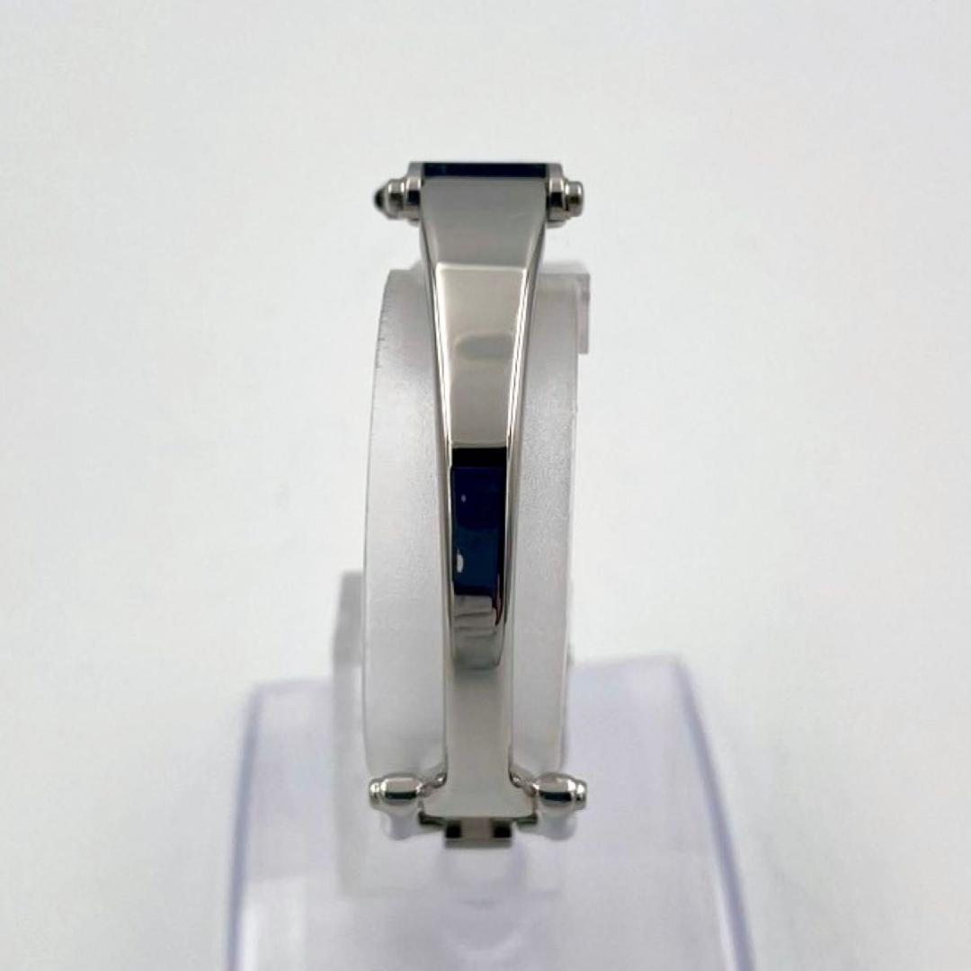 462 グッチ 1500L 腕時計 ブラック文字盤 バングルウォッチ スクエア