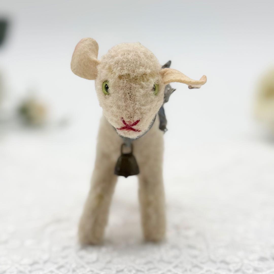 シュタイフ★Lamby 10cm★最小サイズ/ヒツジのランビー/ひつじ/羊/ラム