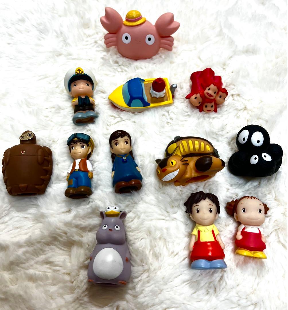 崖の上のポニョ ソフビ1点 ジブリ フ指人形 まとめ売り 未開封あり