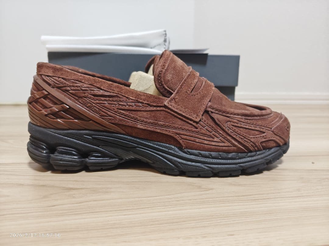 ニューバランス 1906L Rich Oak スウェード ブラウン 26.5cm