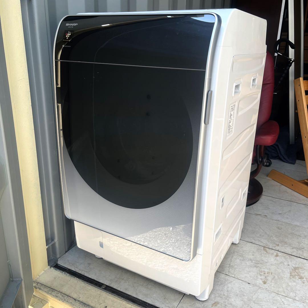 取付無料！最新！SHARP熱乾燥搭載 おしゃれデザインドラム式洗濯機！冷蔵庫