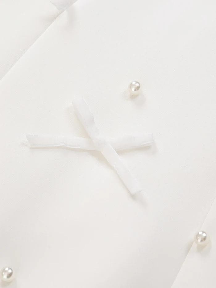 新品タグ付き　chesty × Ayano ベロアリボンパールワンピース