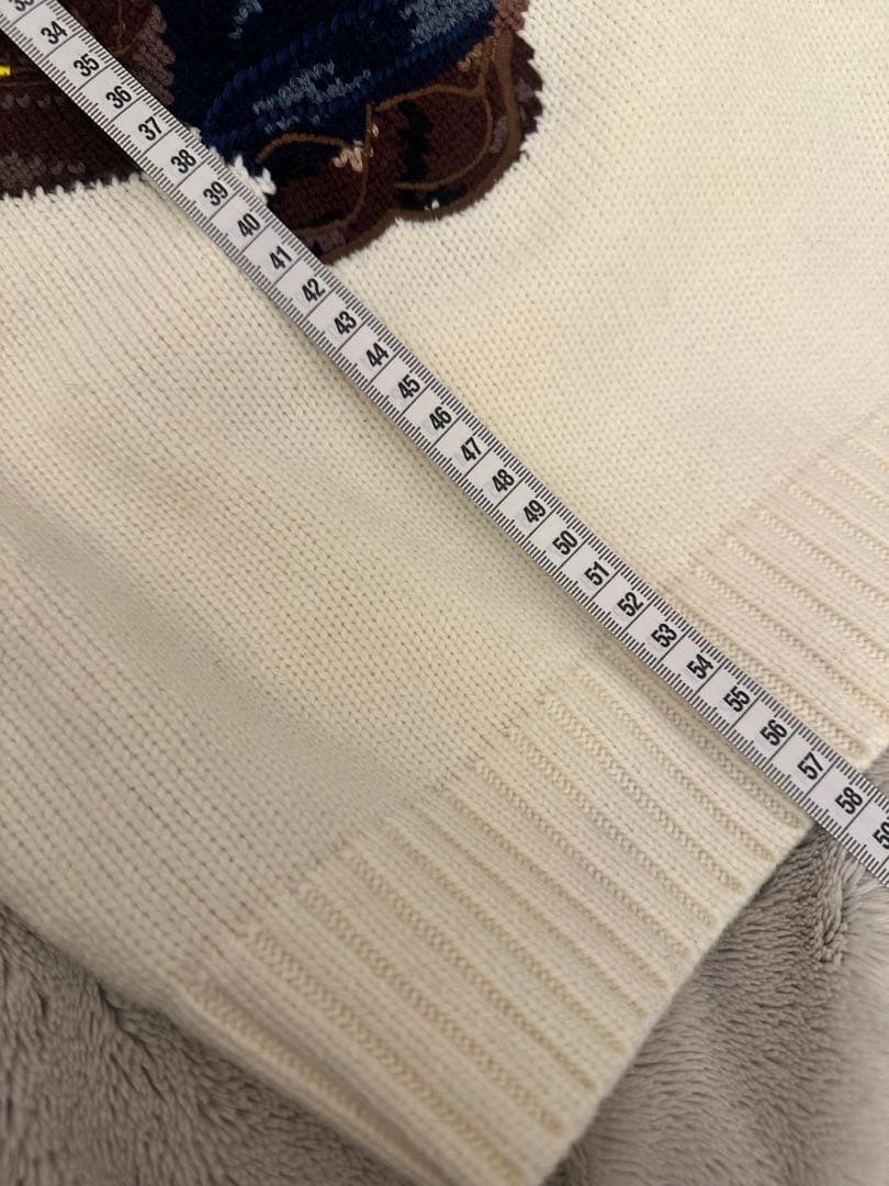 POLOラルフローレン ポロベア　ニット ウール×カシミヤ混